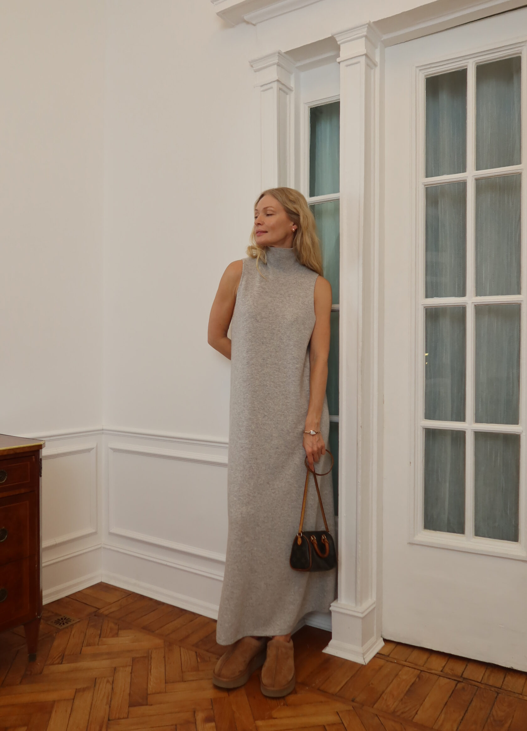 

Платье Gentle из шерсти - Серое, Cozy grey;серый