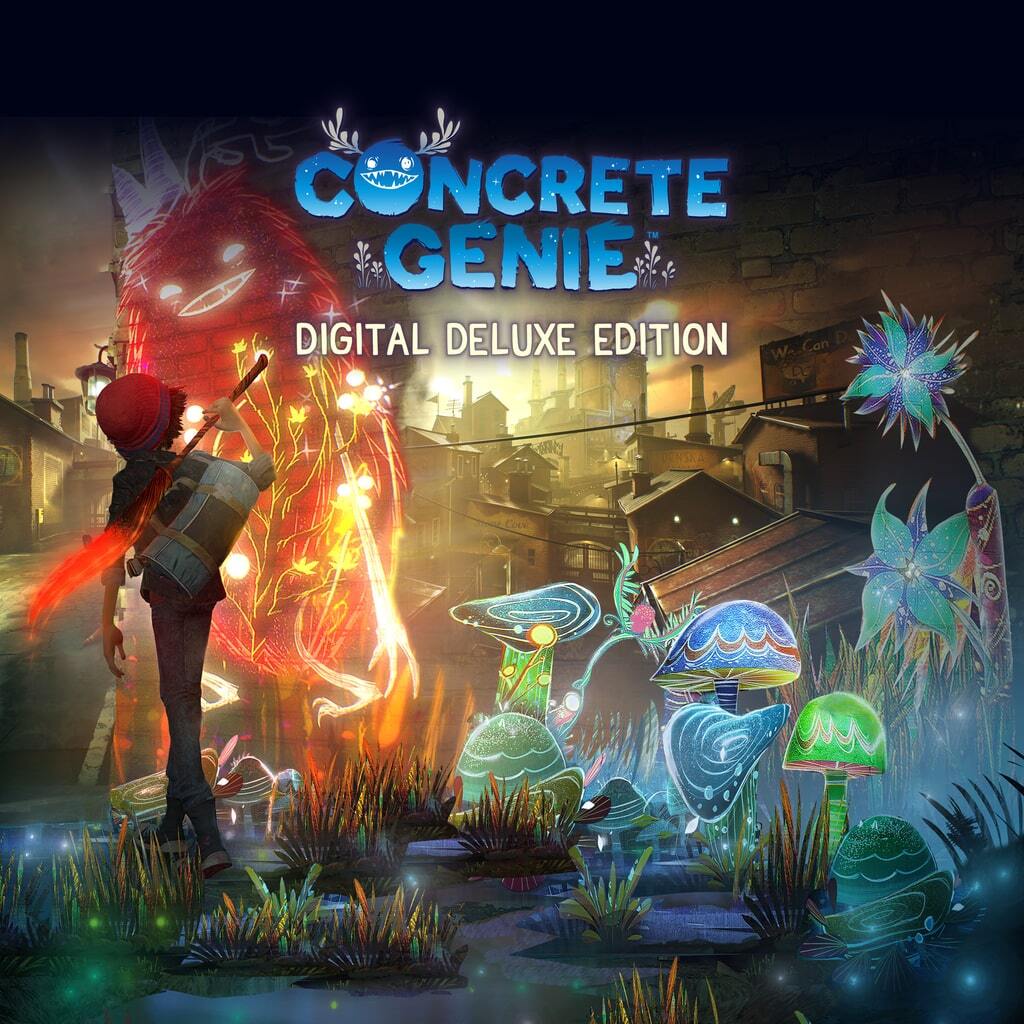 Concrete genie. Игра Concrete Genie. Concrete Genie: Digital Deluxe Edition. Concrete Genie ps4. Ps4 Concrete Genie Digital Deluxe Edition.