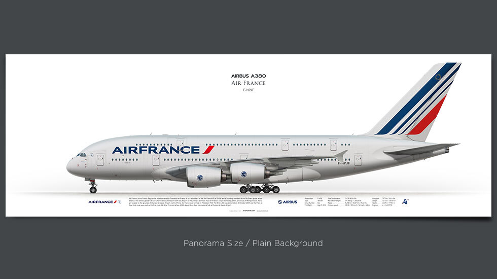 Aviationtag Air France Airbus A380 F-HPJF • DaniSim