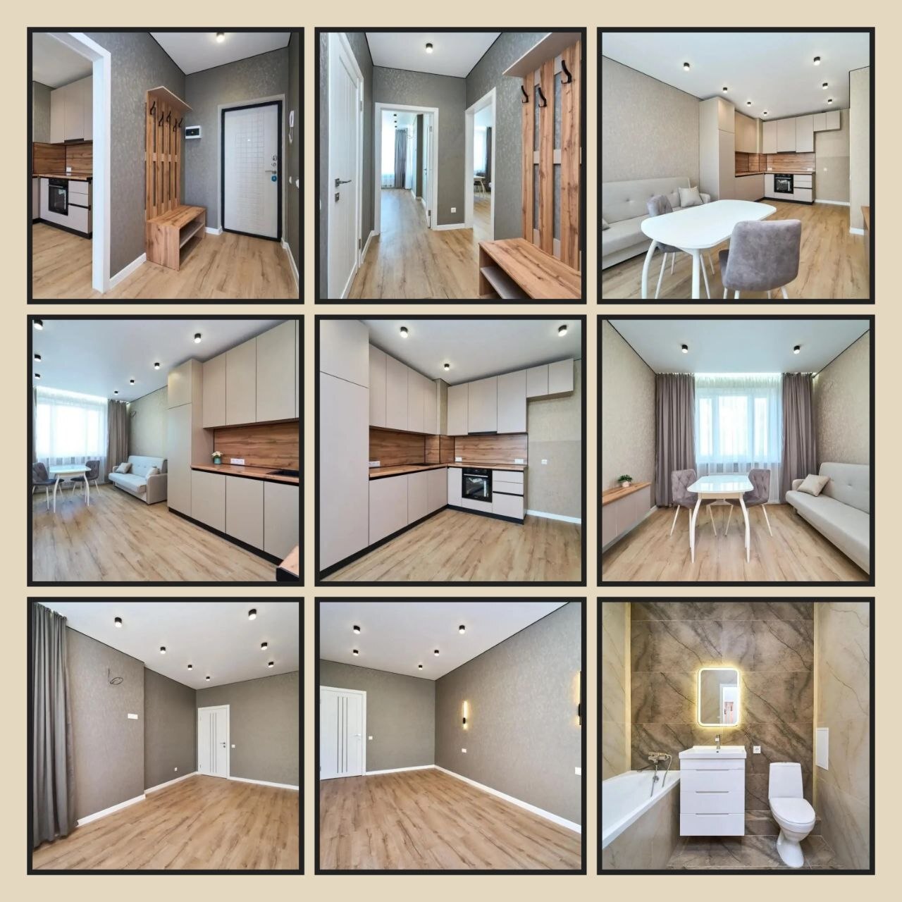 2-комнатная квартира, 39 м², ЖК Абрикосово · Восточка