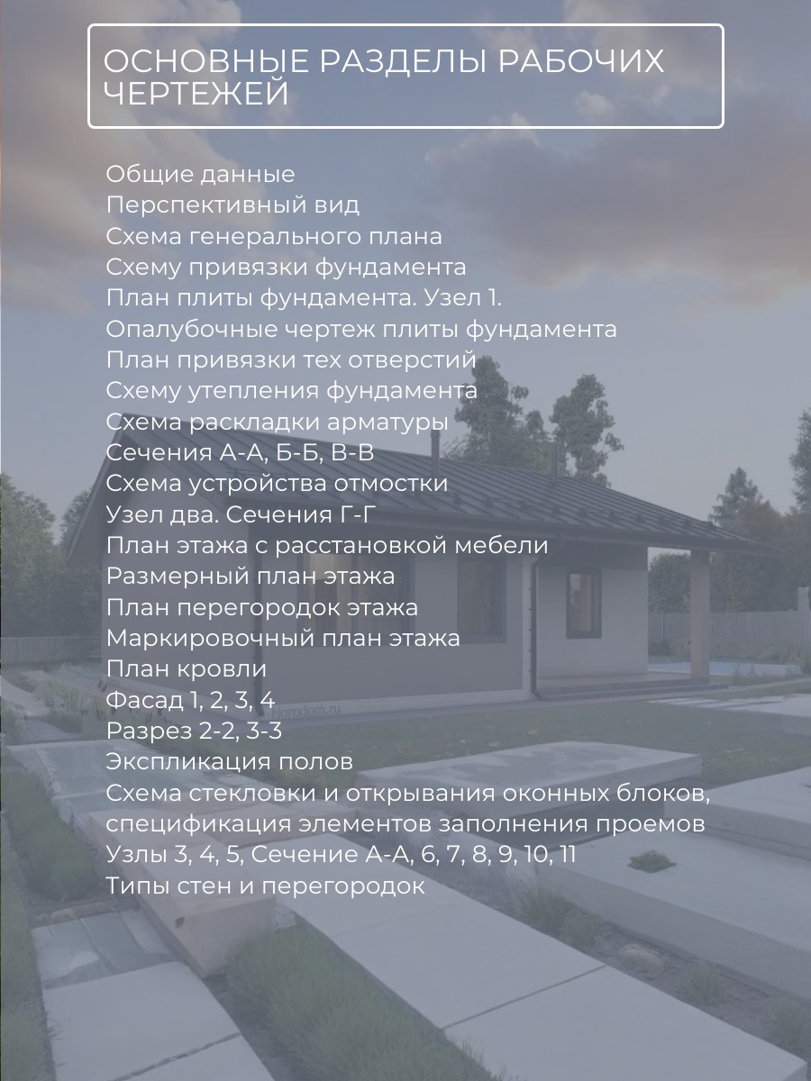 Проект дома 79 м2 / Газобетон / 1 этаж / — фото 8
