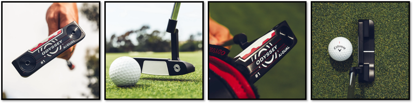 Паттер Клюшка для гольфа Callaway Ai-DUAL #1 Putter