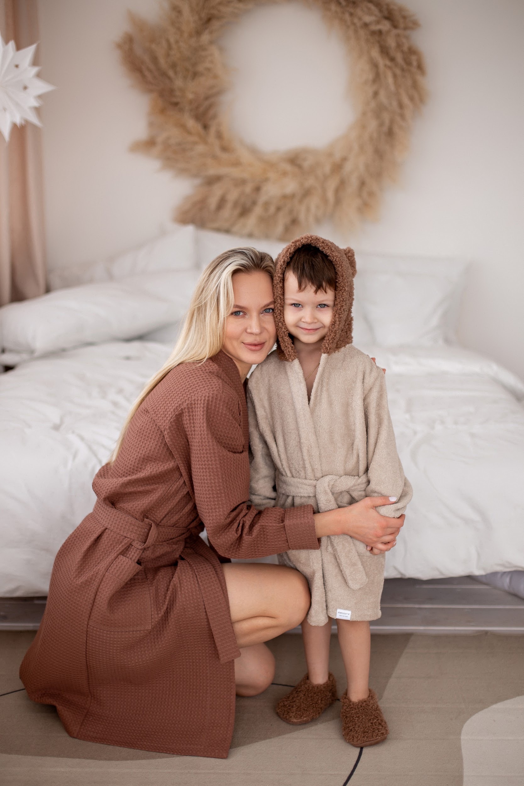 Халат Женский, вафельный