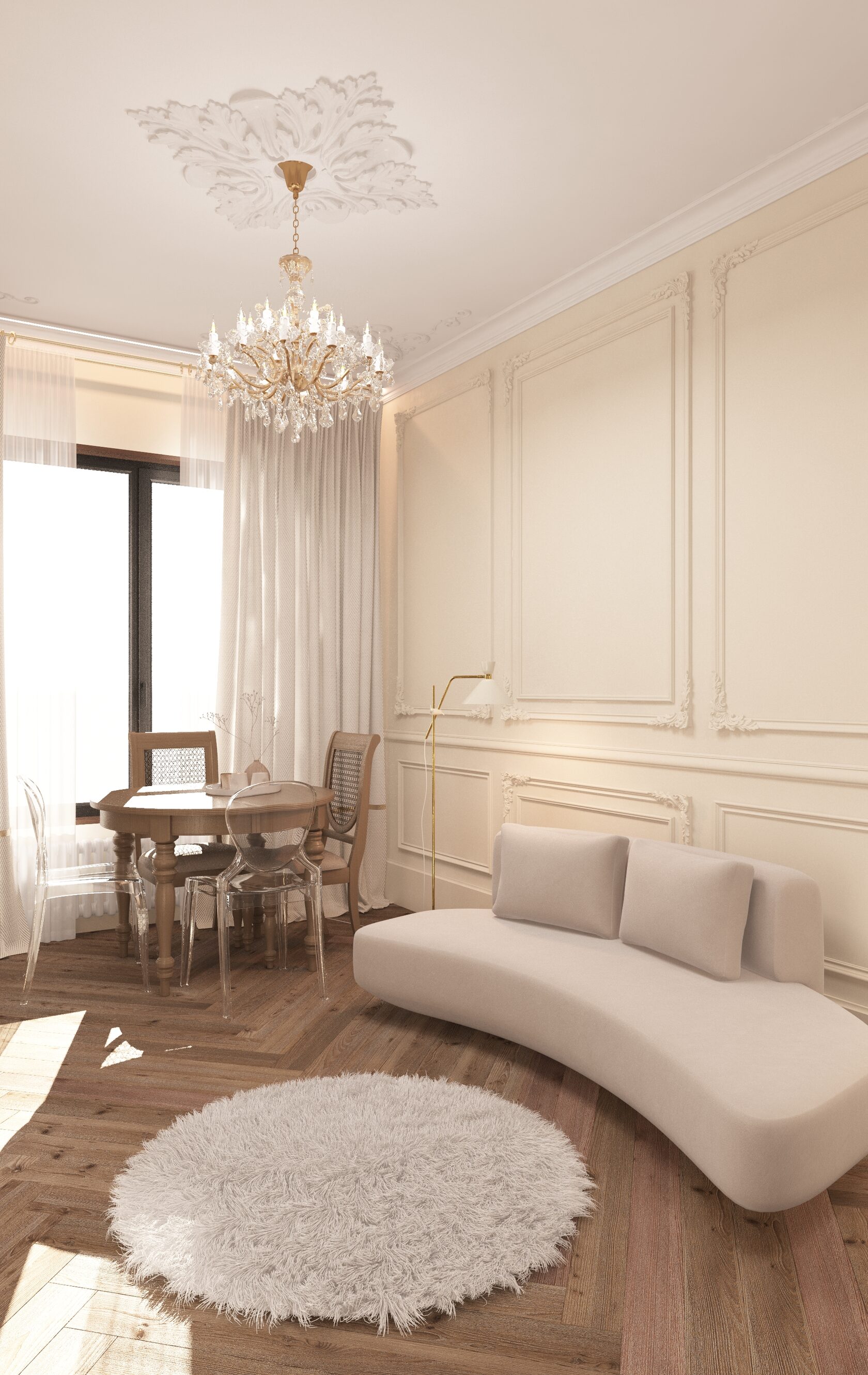 Дизайн-проект квартиры 46 м² ЖК «West Garden»