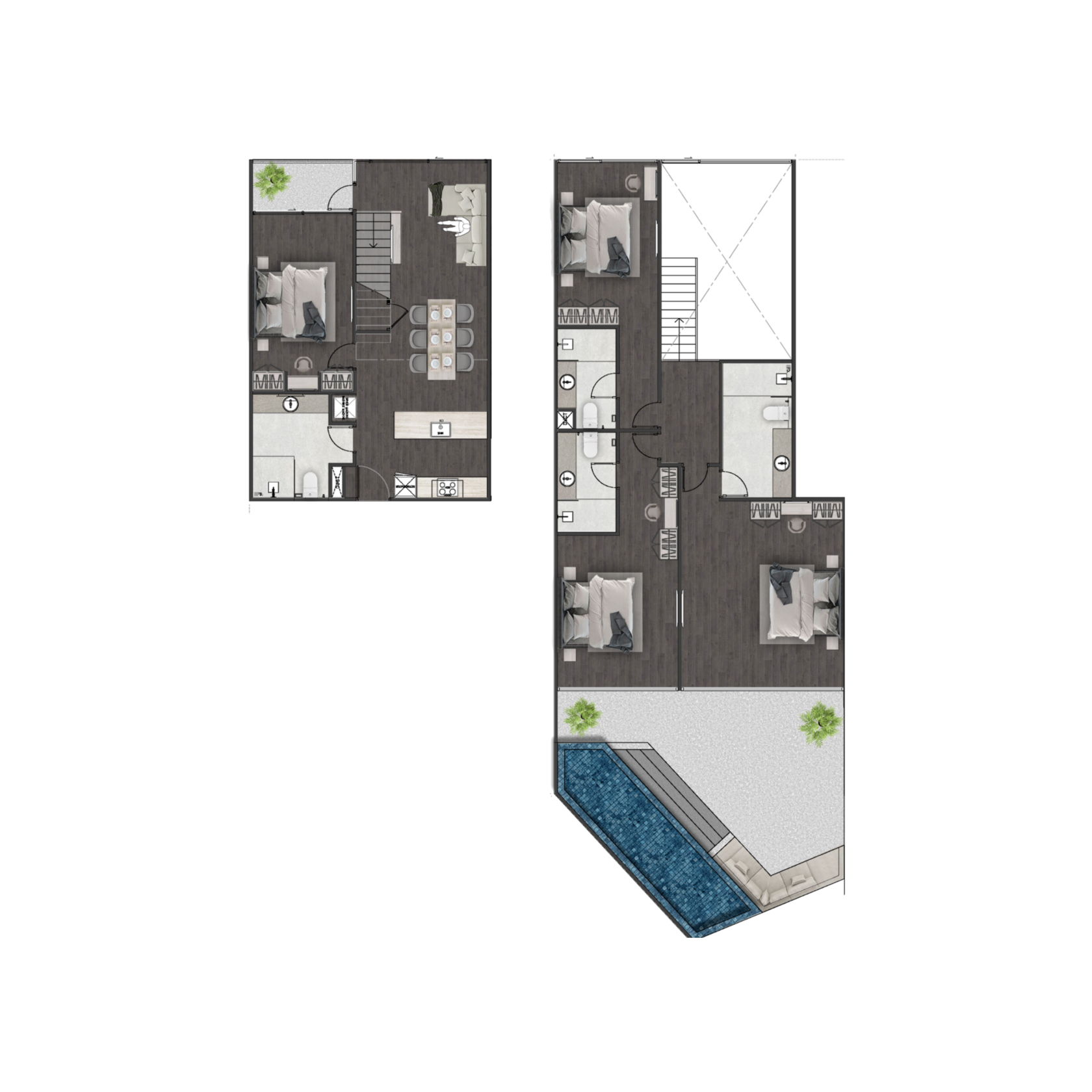 Unit 4703 — Penthouse · 52 m²