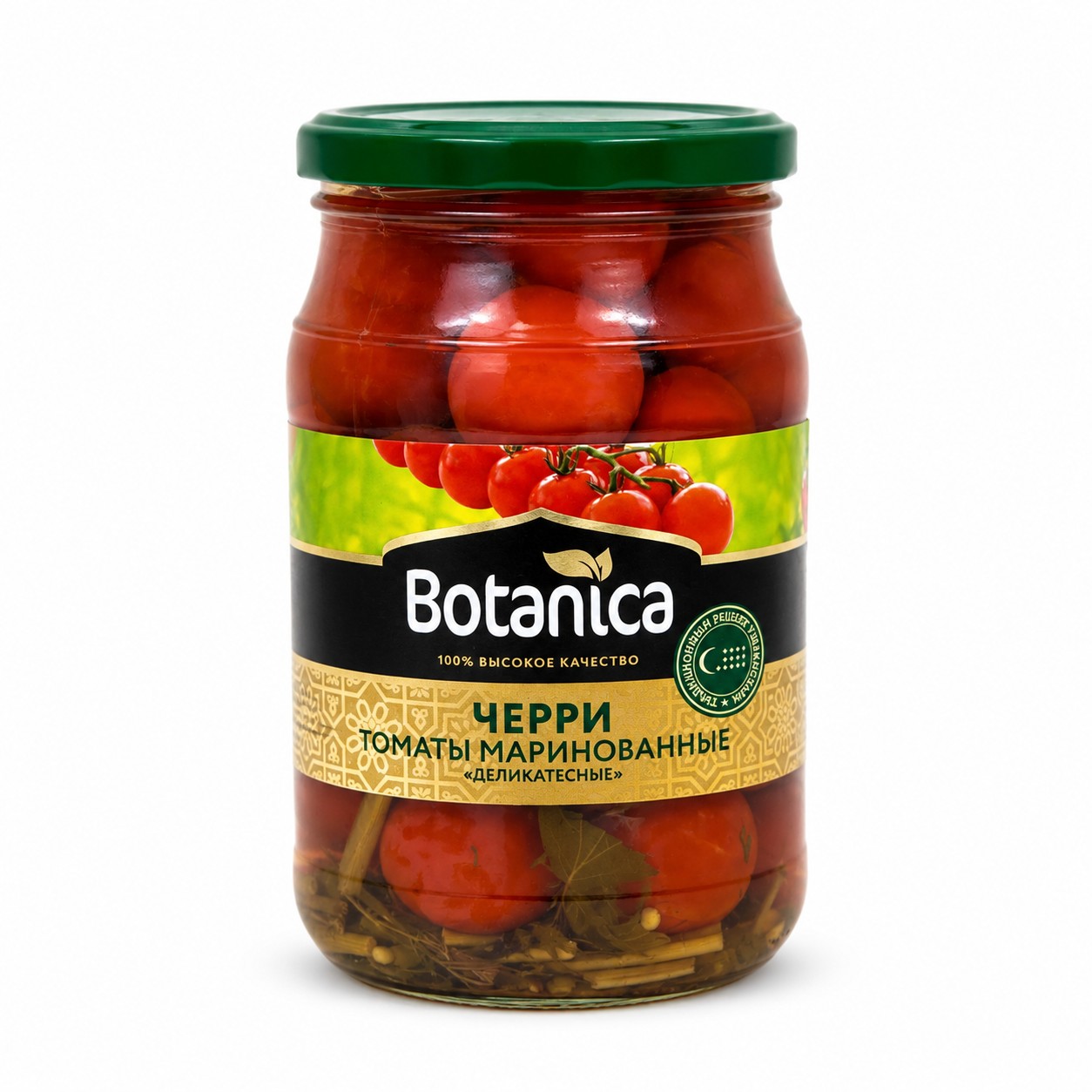 Томаты черри маринованые деликатесные Botanica 720 мл