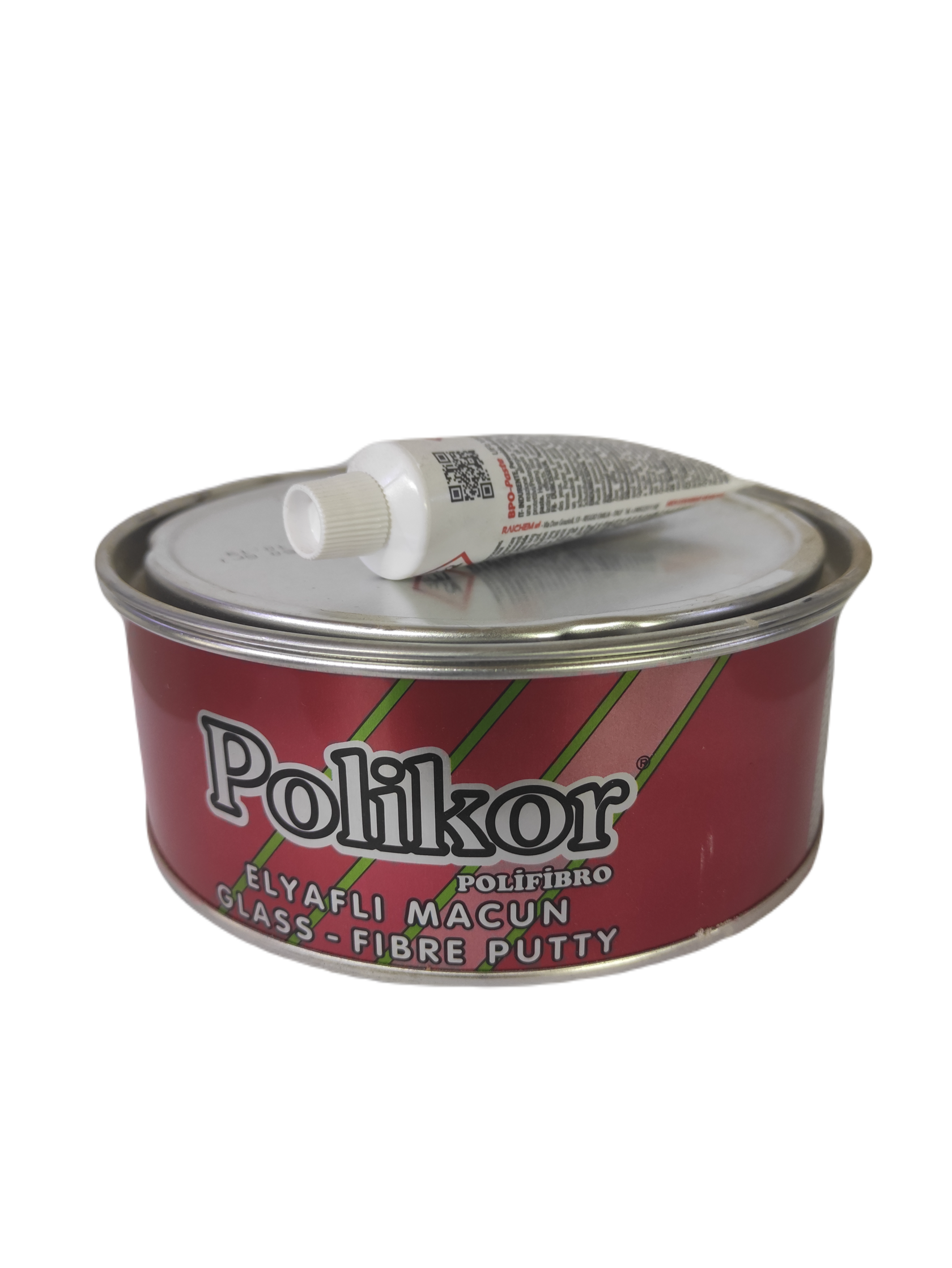 Шпатлевка POLICOR GLAS стекловолокнистая 1кг
