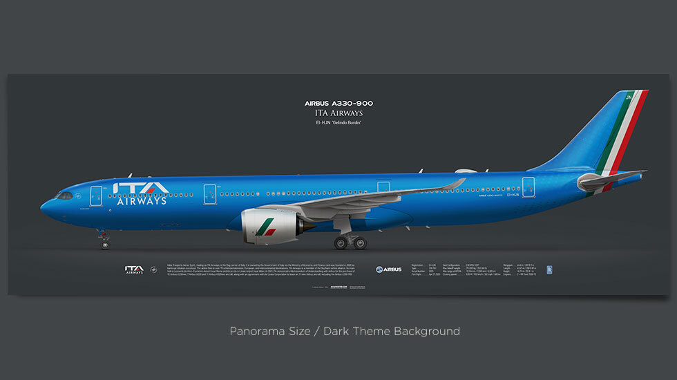 1/200 ITAイタリア航空 A330-900neo EI-HJN Airbus completes first