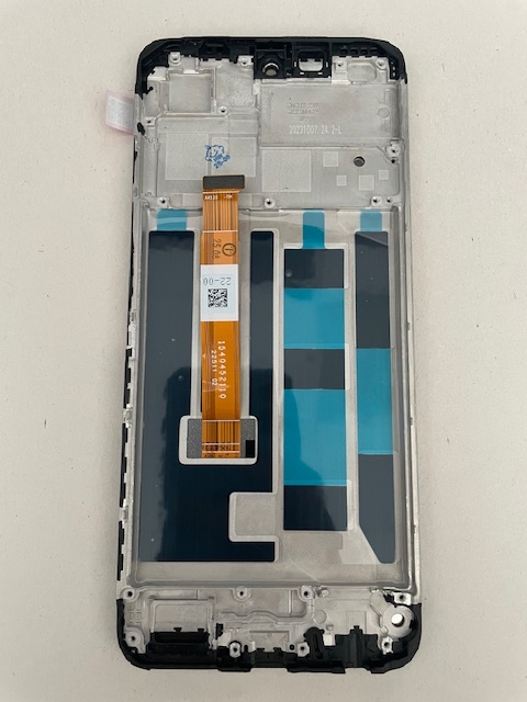 Дисплей с тачскрином Realme C55 100% оригинал в рамке черный