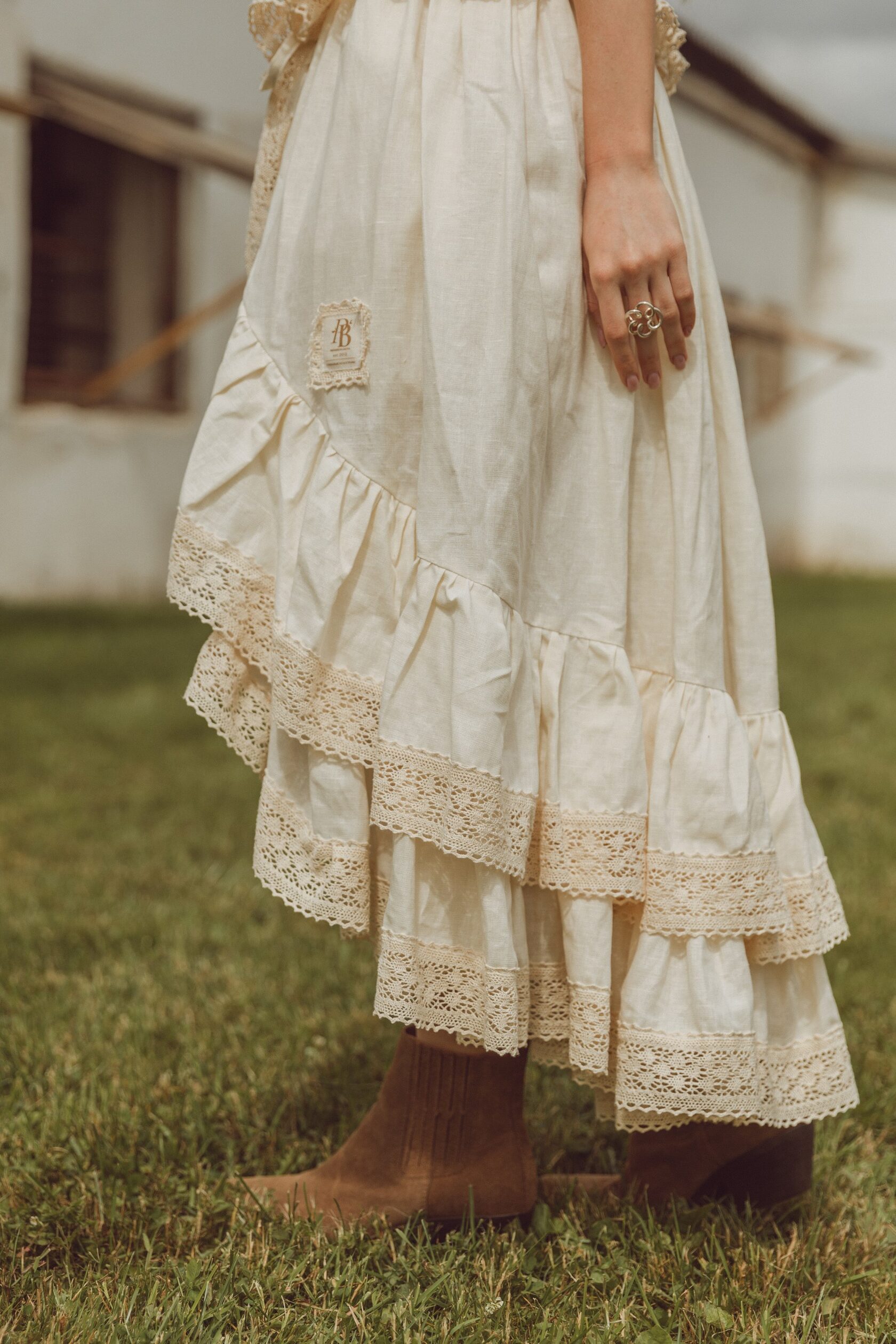 Юбка-канкан «Будуар» с воланами