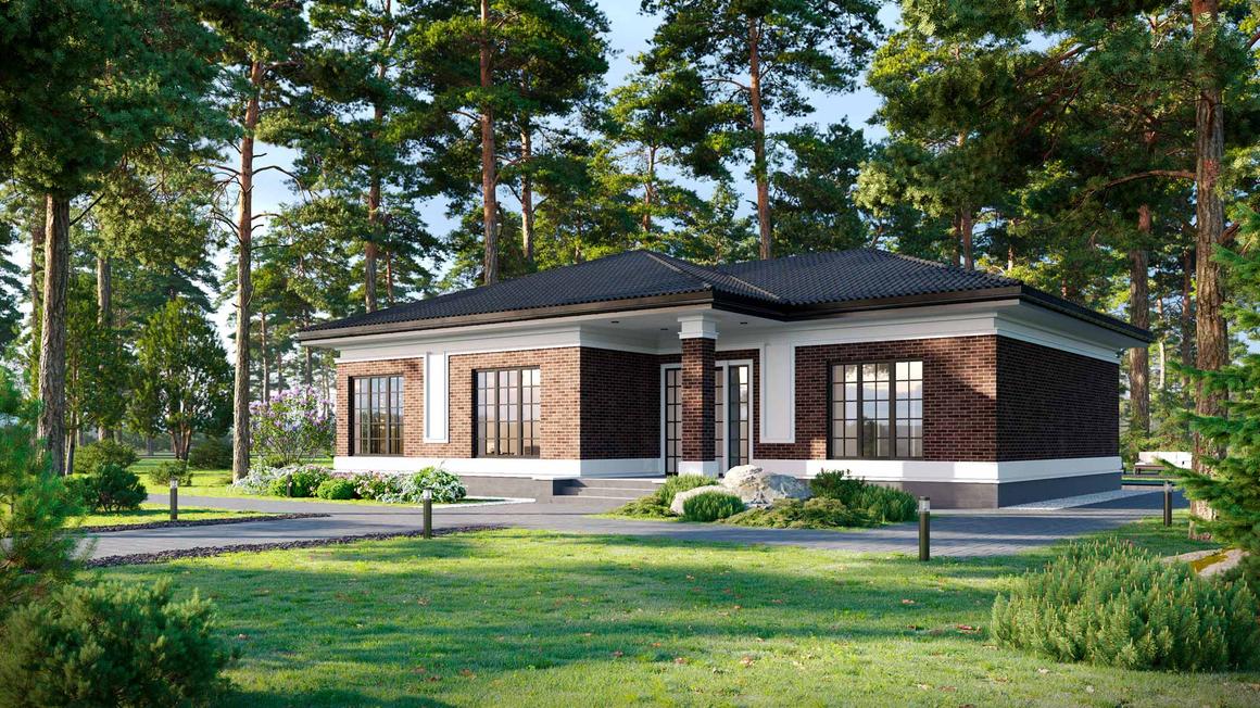 Проект дома «Классика КВ-153» в стиле Классический