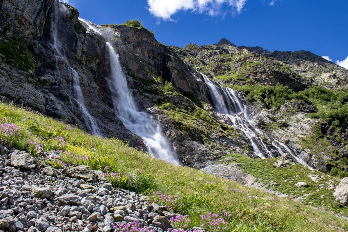 Софийские водопады в архызе фото