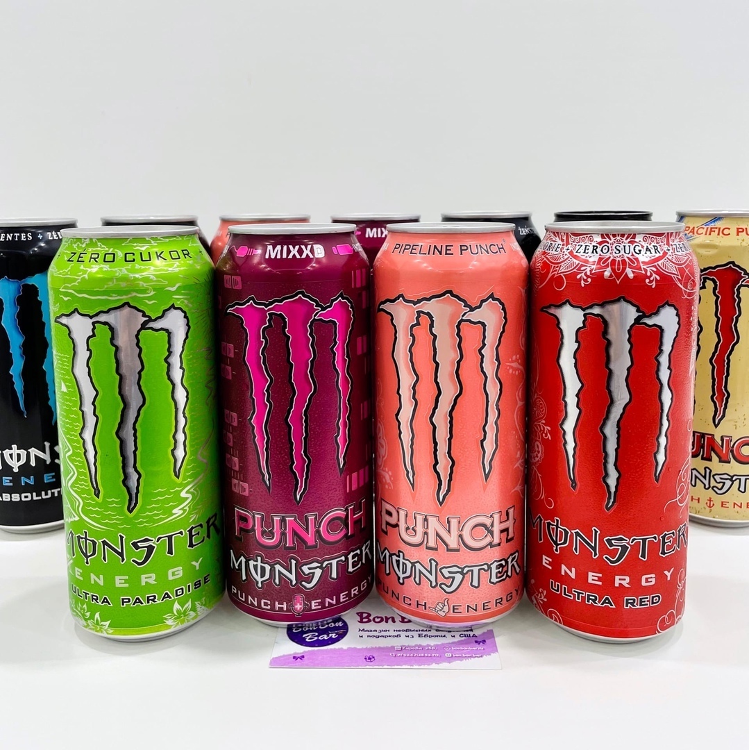 Все вкусы монстра энергетик. Monster Energy 500 мл Pacific Punch. Monster Energy Pacific Punch вкус. Пацифик пунш Энергетик монстр. Монстр Энерджи Энергетик вкусы.