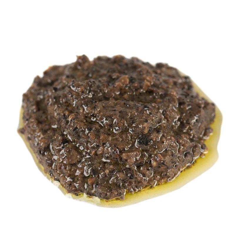 Пюре из Tuber indicum с трюфельным маслом
