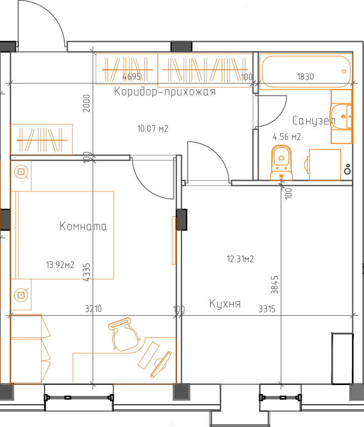 Квартира 28, Дом 10
