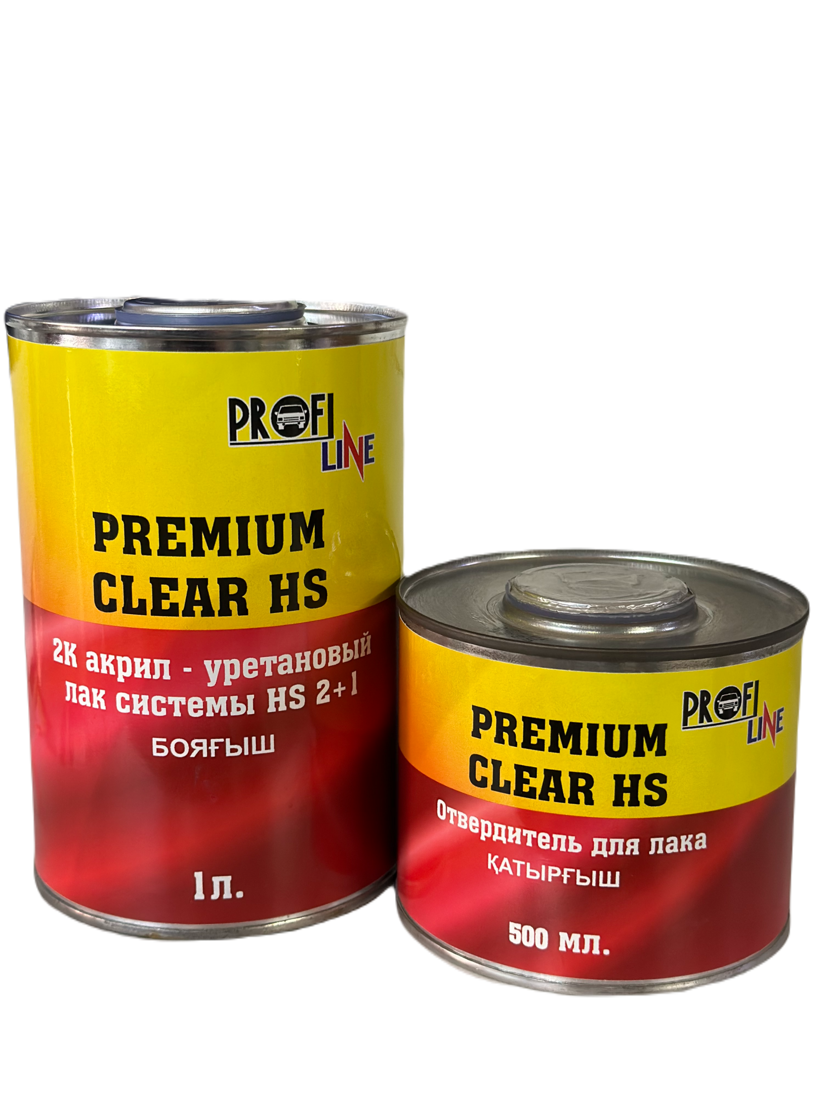 Лак PROFILINE PREMIUM CIEAR HS 2*1- 1лит в комплекте с отвердителем 0.5