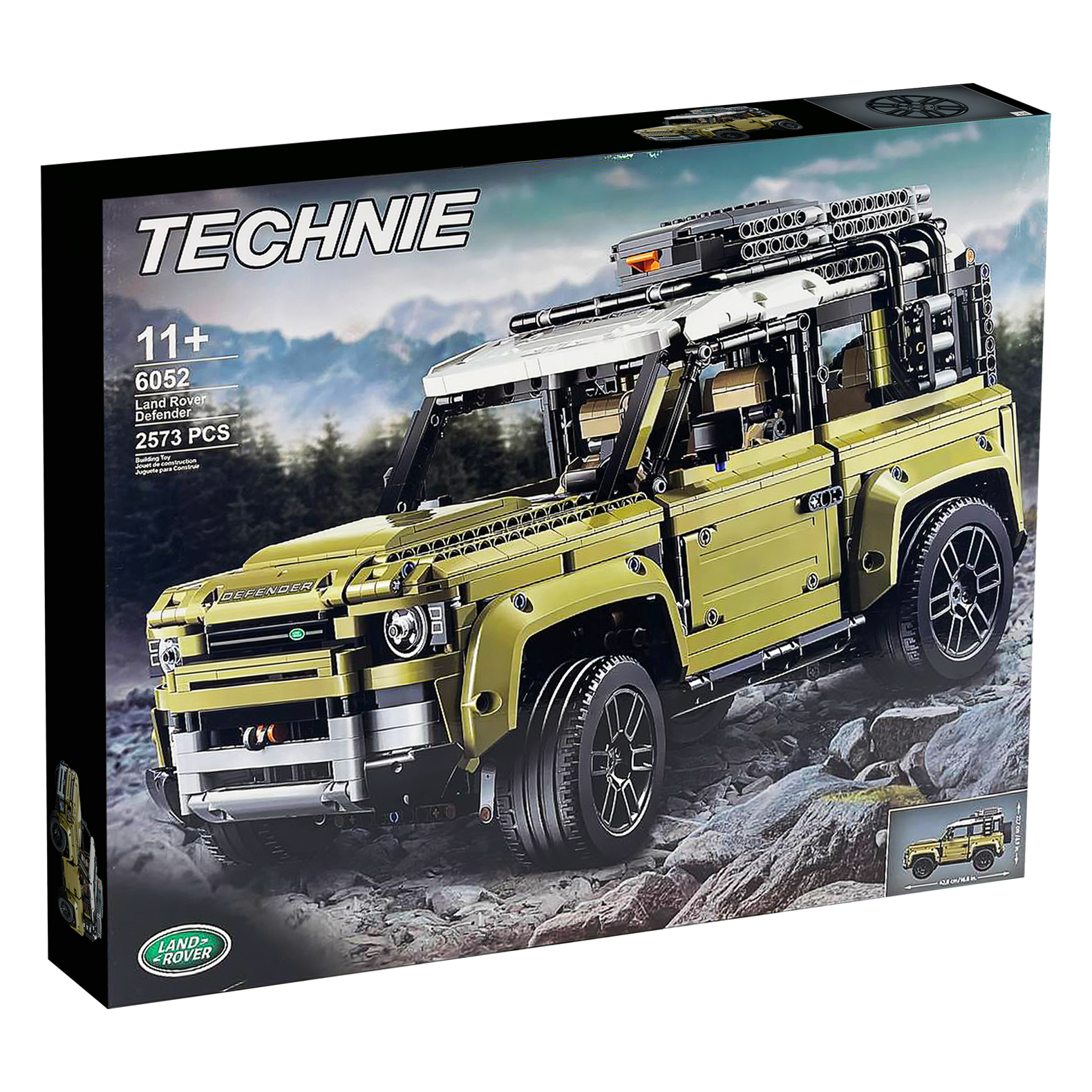 Конструктор Land Rover Defender Technic аналог лего lego technic