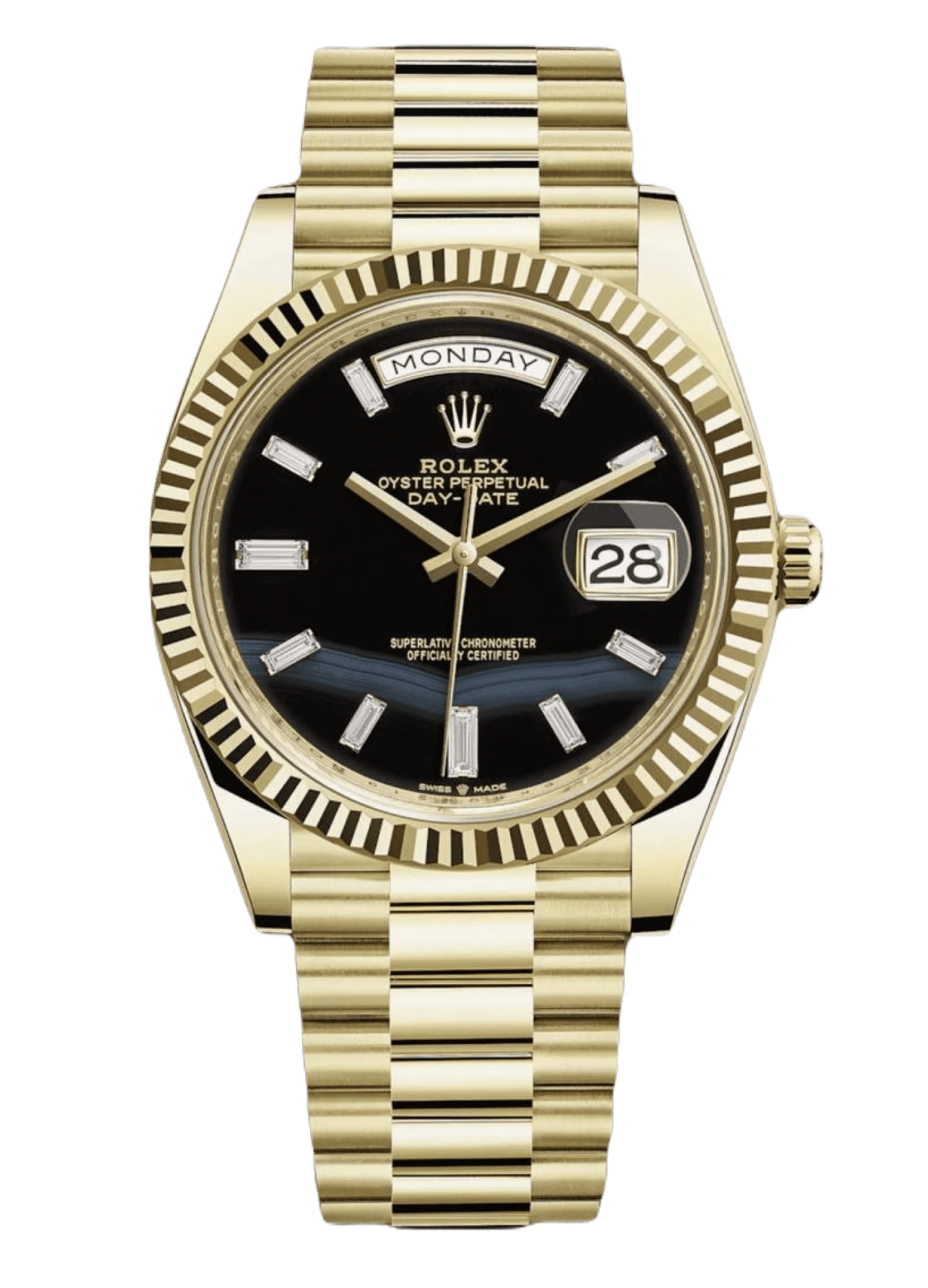 Rolex date 40. Rolex 228206. Rolex Day Date. Rolex Day-Date 40 Dark Rhodium Dial. Rolex 228398 TBR.