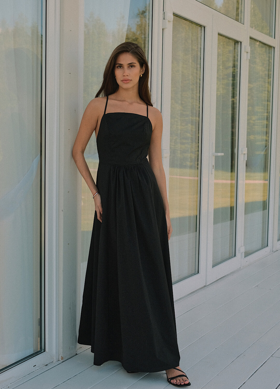 

Платье Francesco с открытой спиной - Чёрное, Чёрный