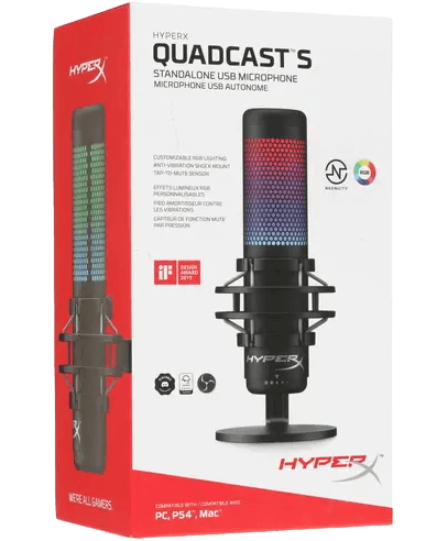 Звуковая карта для микрофона hyperx quadcast