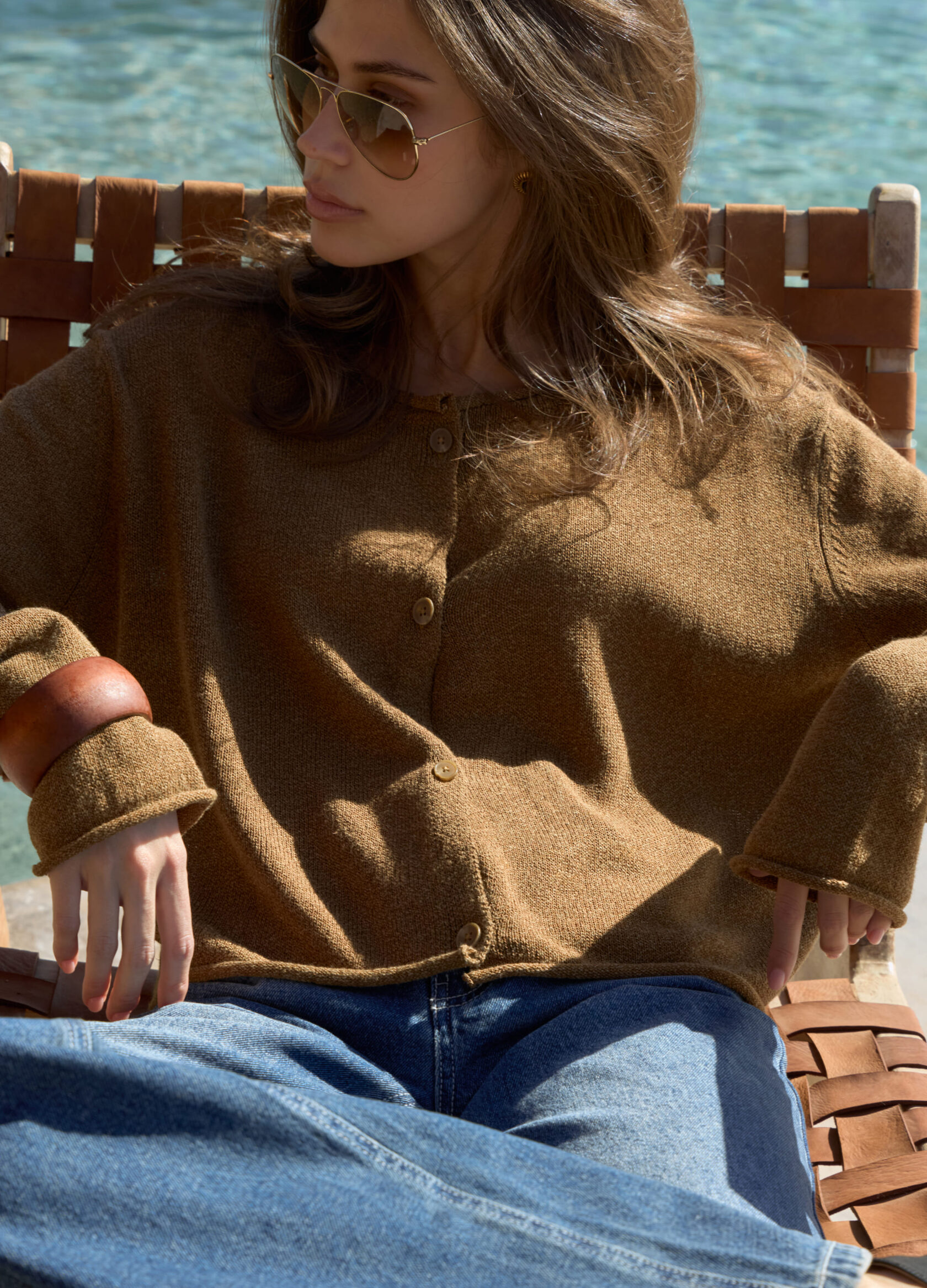 

Льняной кардиган Marrakesh - Золотой, Golden;золотой