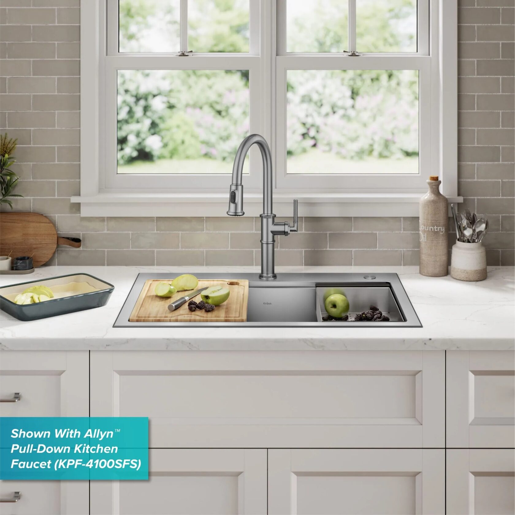 Кухонна мийка Kraus KWT302-30 - изображение 4