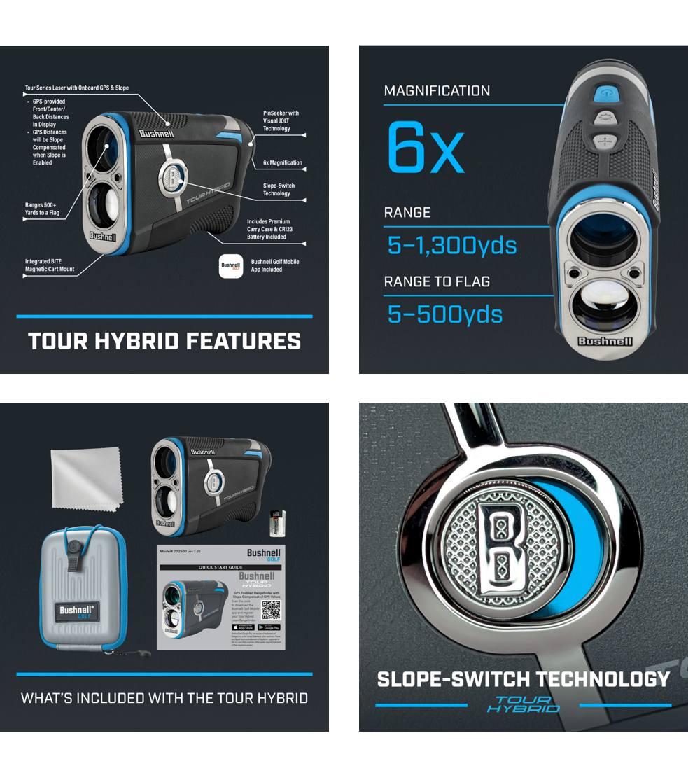 Технологии Bushnell Tour Hybrid