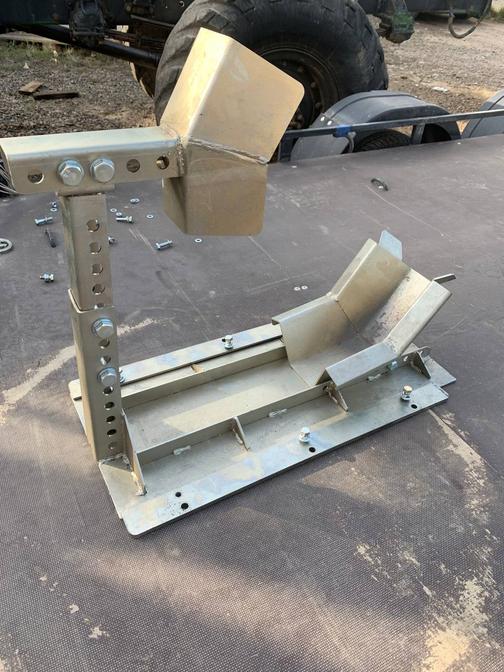 Мото-упор (упор для крепления мотоцикла в прицепе)