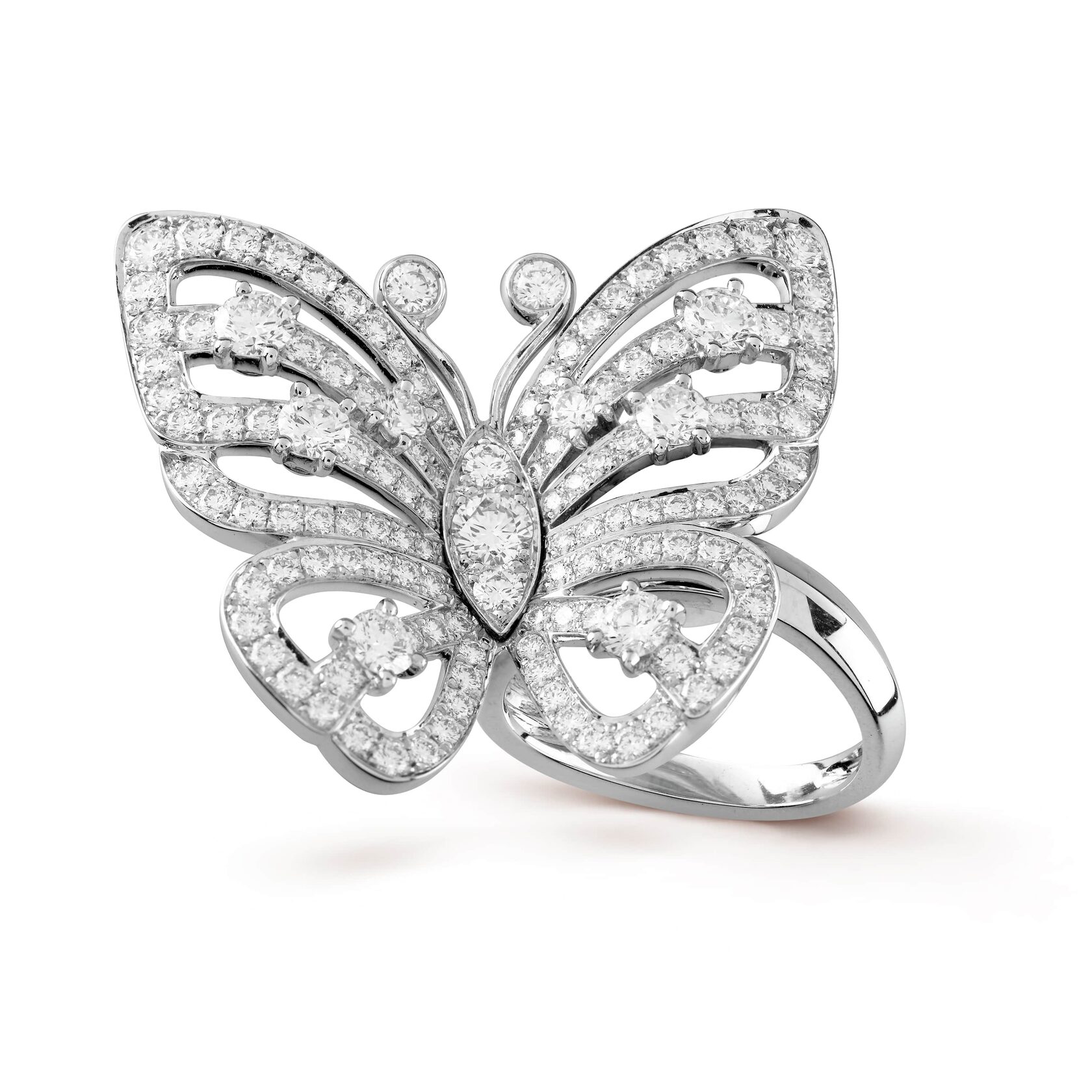 Кольцо van Cleef Arpels Butterfly