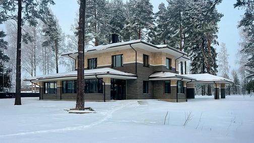Построенный дом Райт КВ-323 — в стиле Райт, 2 этажа, фото 5