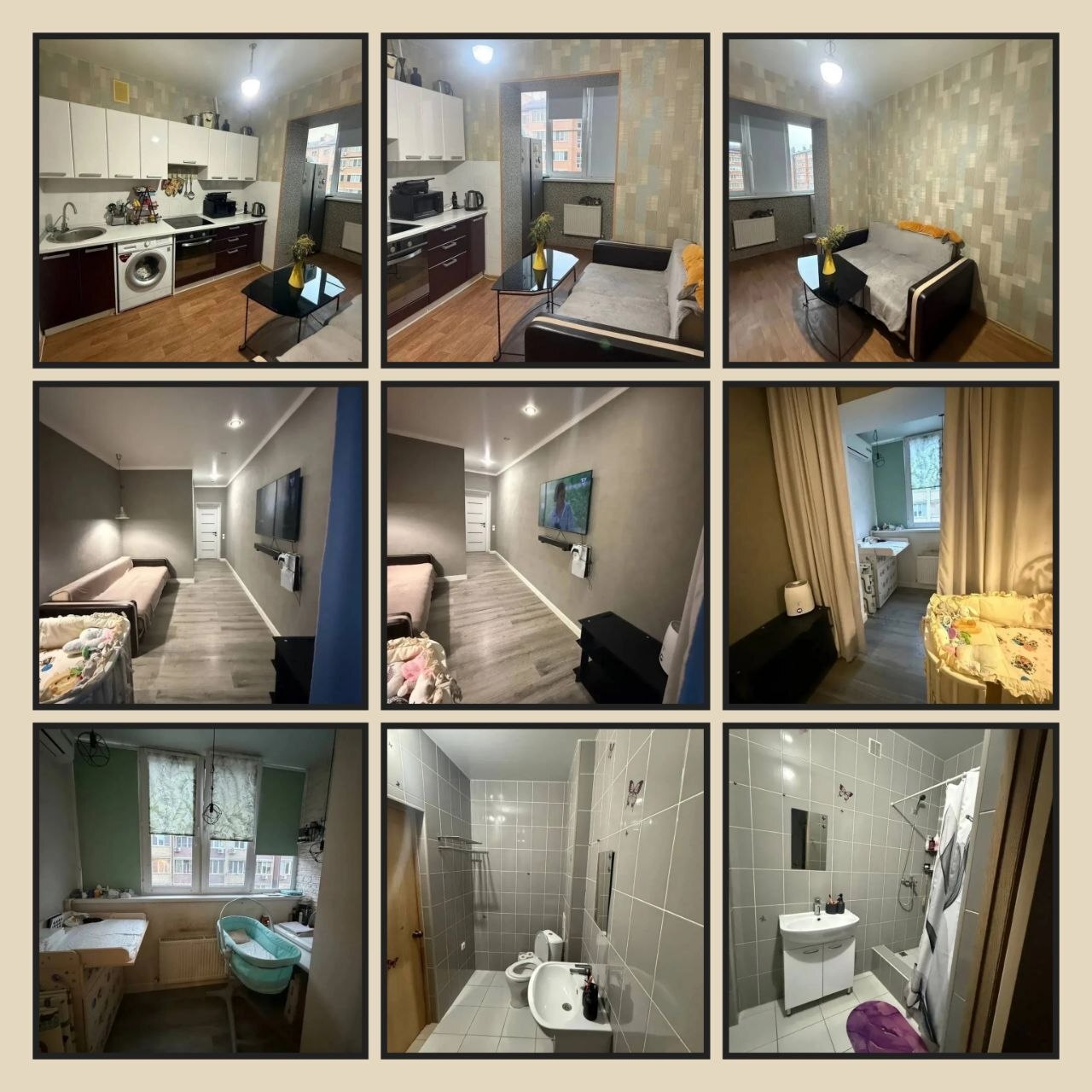 1-комнатная квартира, 45 м², Музыкальный