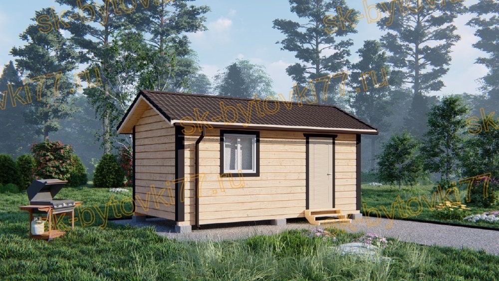 Садовый домик 3х6м
