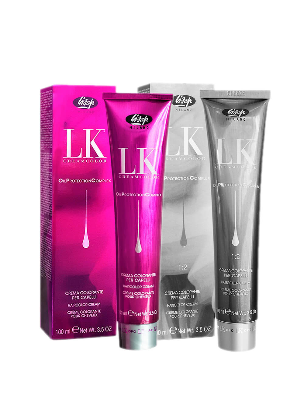 Краситель перманентный для волос - LK Oil Protection Complex