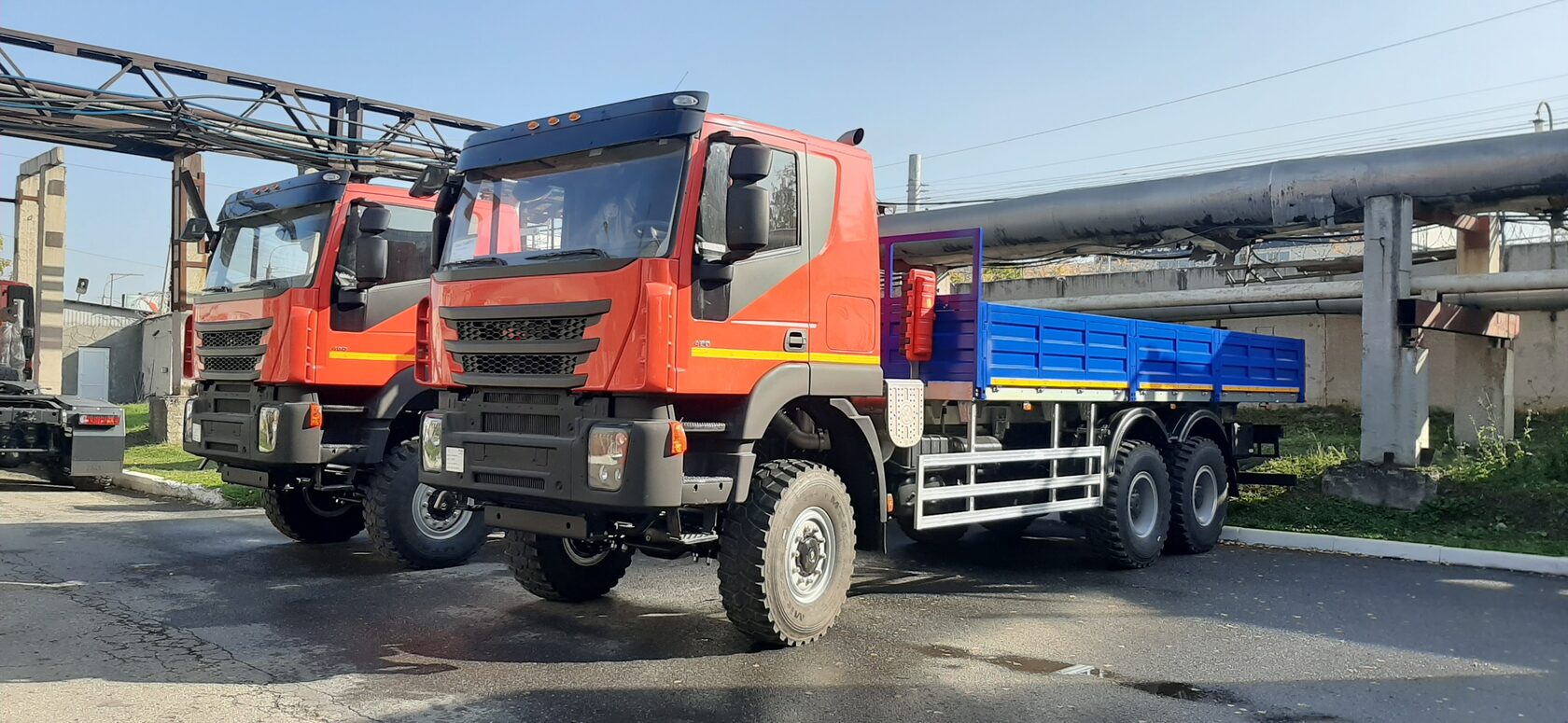 Бортовой автомобиль 6х6 AMT 632944