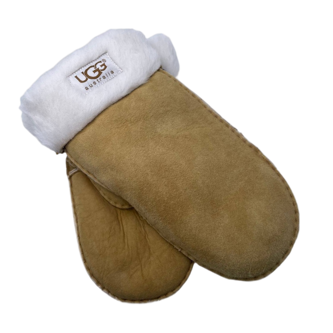 Женские варежки UGG Glove Чёрный — фото 4