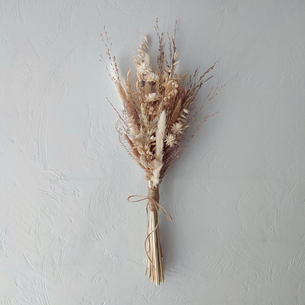 Букет из сухоцветов на стену интерьерный