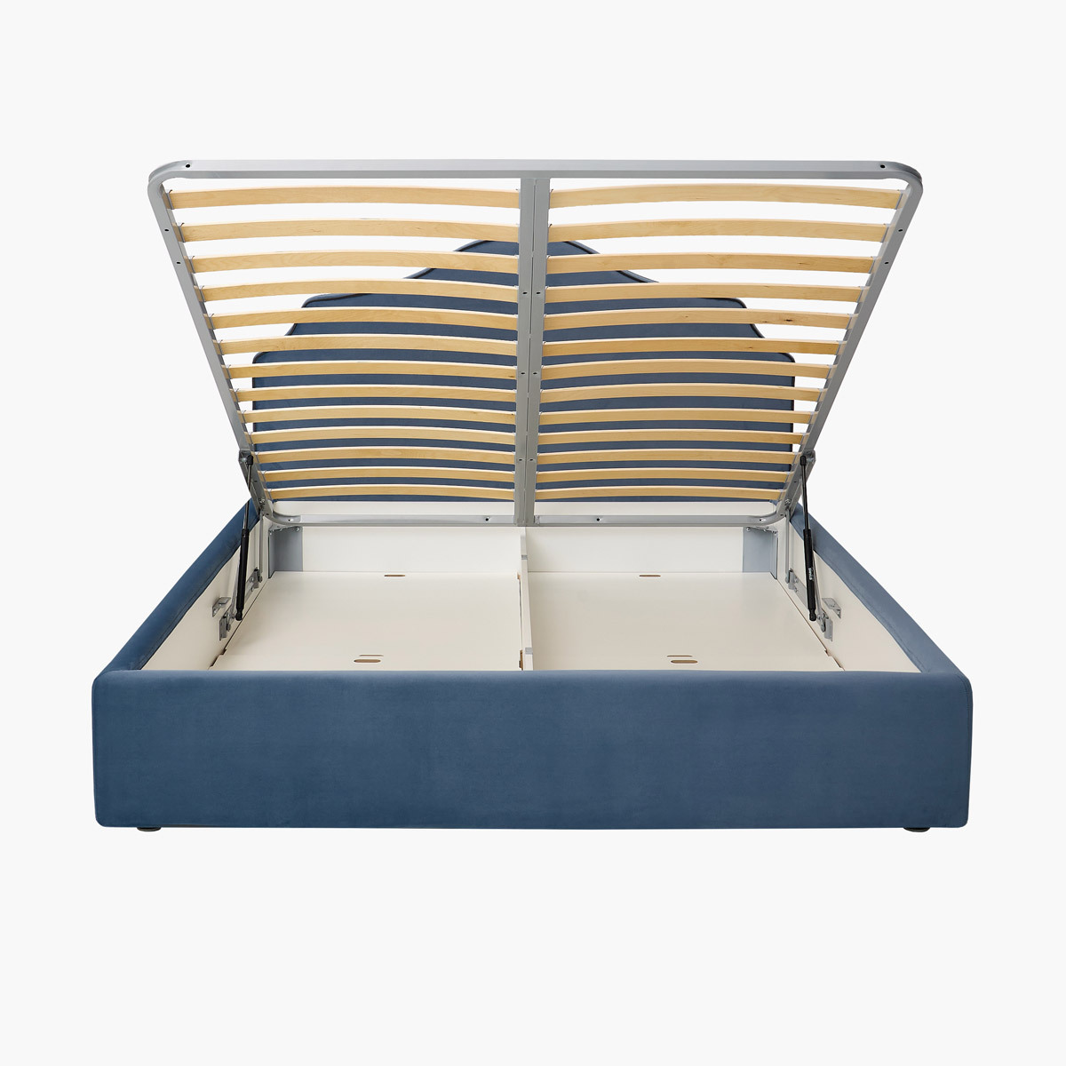 Подъёмная система с амортизирующими газлифтами