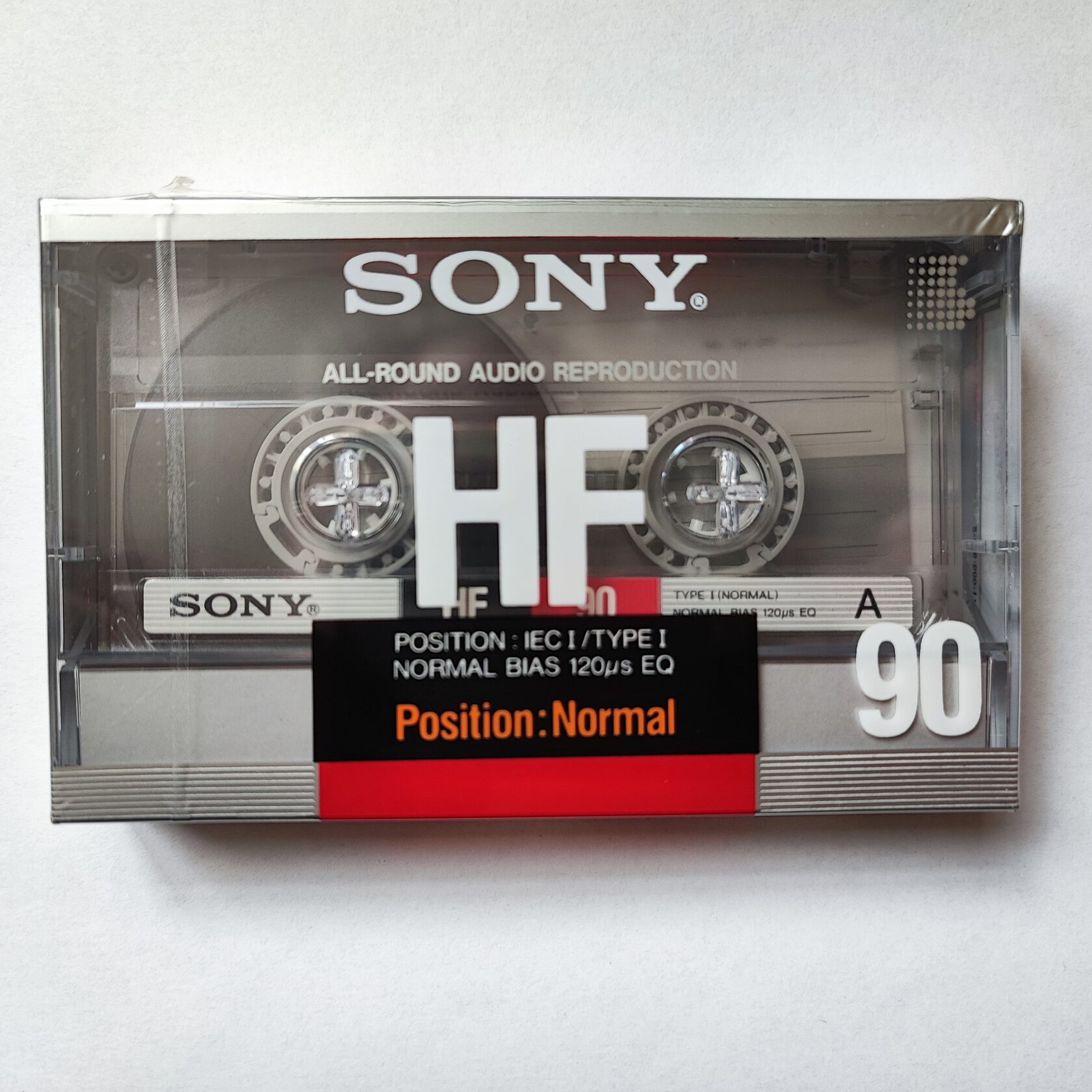 Новая магнитофонная кассета SONY HF90 (Made in France) в России