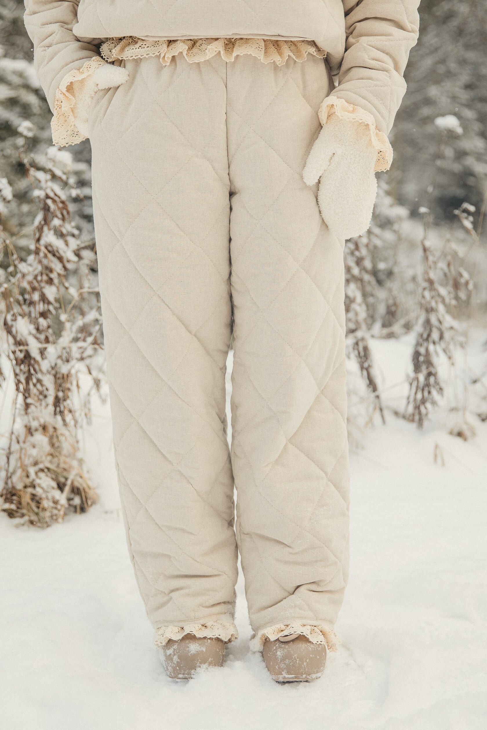 Брюки «Душегрея» стёганые