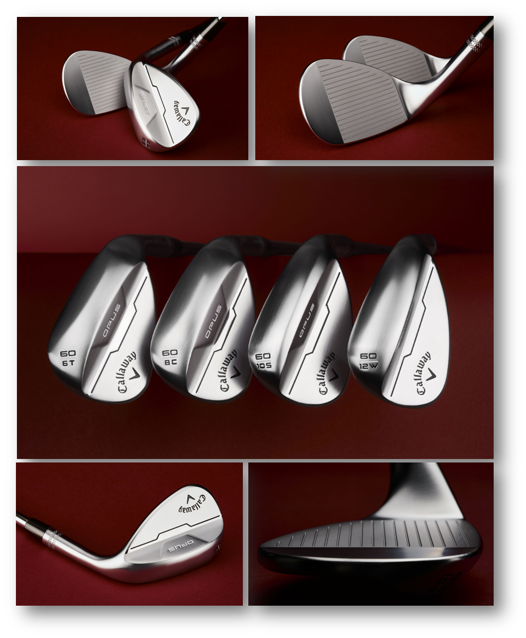 КЛЮШКИ ДЛЯ ГОЛЬФА CALLAWAY OPUS BRUSHED CHROME