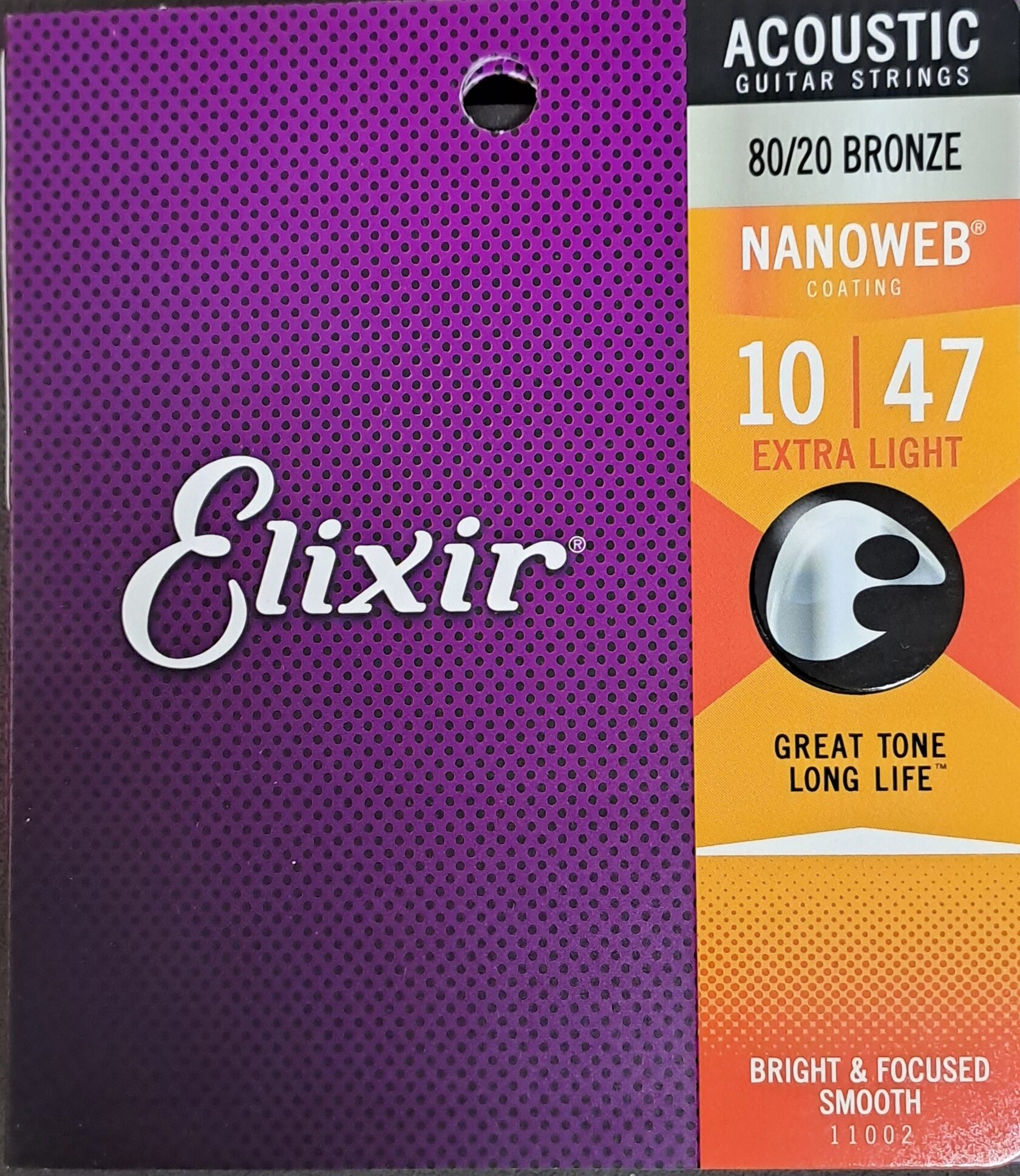 Elixir 12052 струны для электрогитары anti rust nanoweb light фото 7