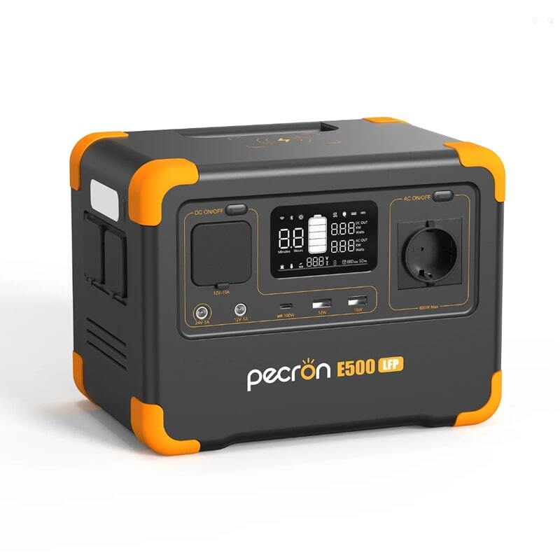Портативная электростанция Pecron E500LFP 576 Вт·ч 600 Вт LiFePO4 с ИБП