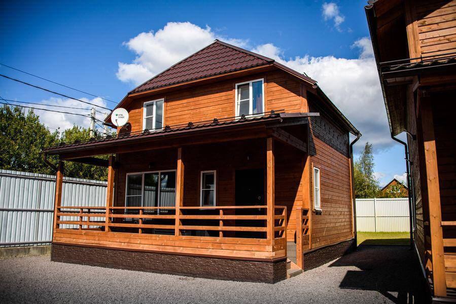 Динской металлический дом баня