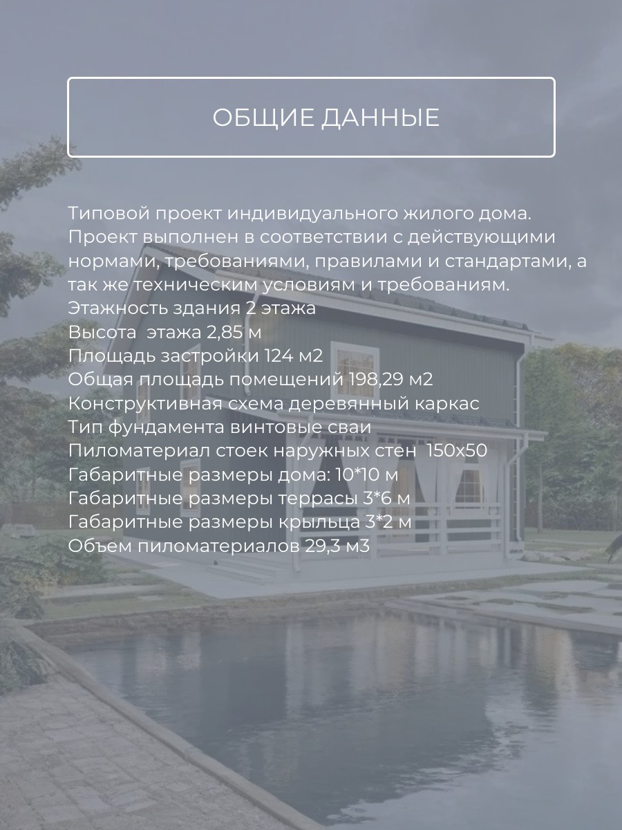 Проект дома 198 м2 / Каркасник / 2 этажа — фото 7