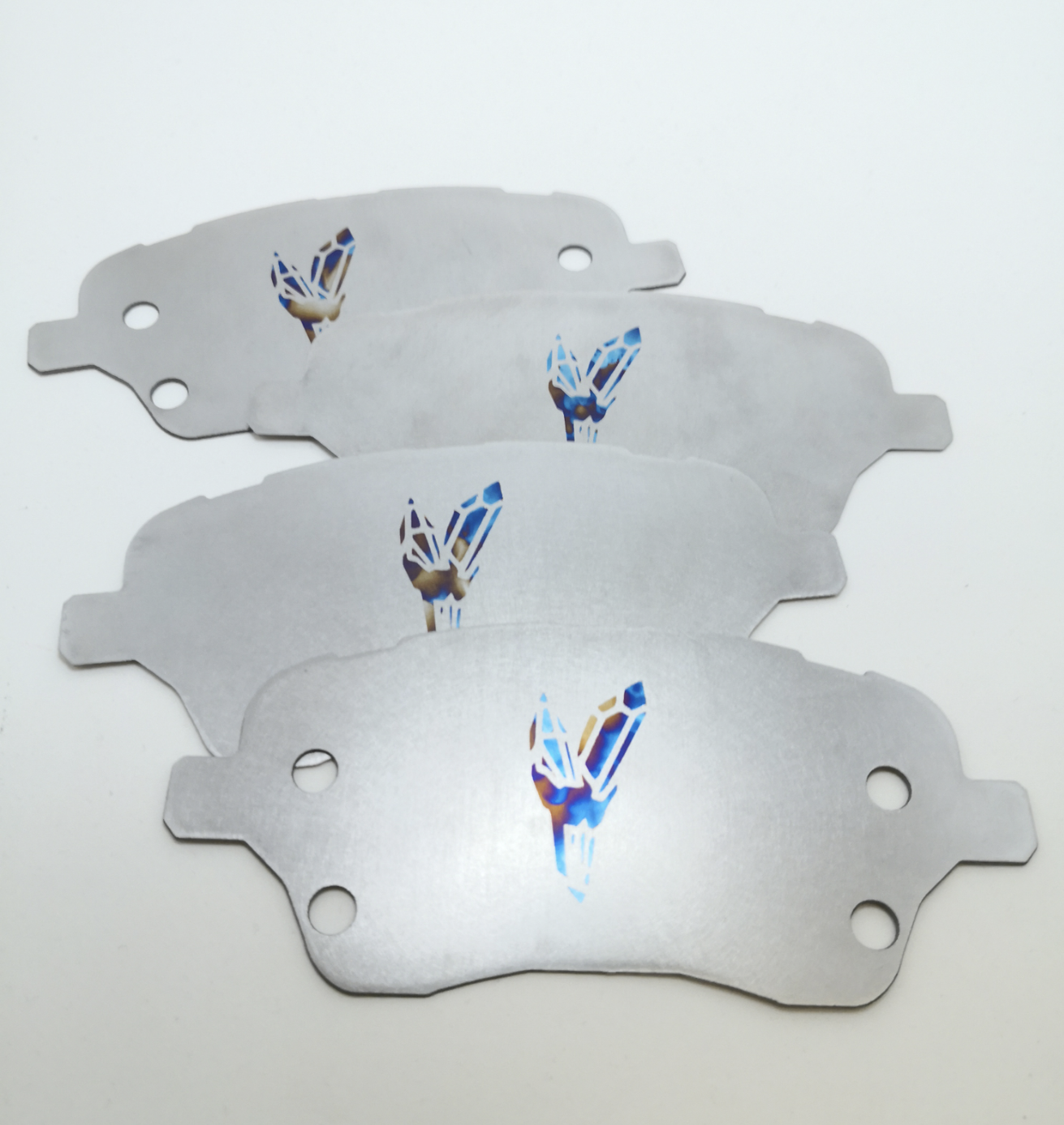 Yperion Titanium brake pad shims for Mazda MX5 NA/NB
