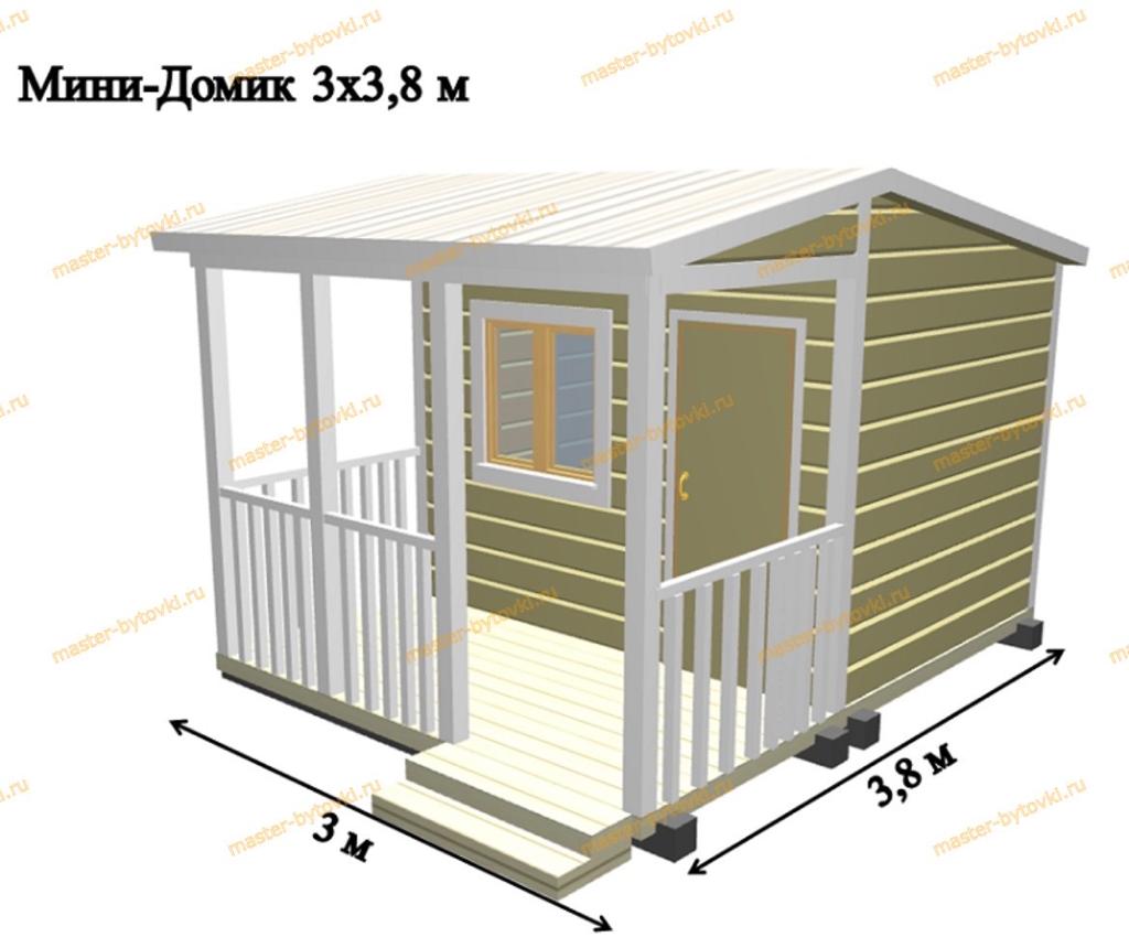 Купить Бытовку С Верандой Для Дачи Недорого