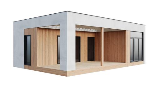 Модульный дом с террасой Ейск цена