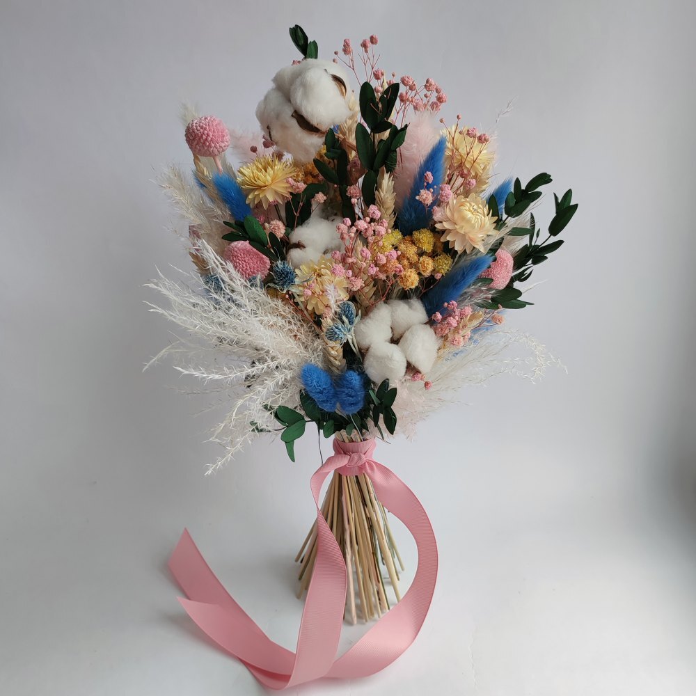 Букет из сухоцветов Завораживающий взгляд