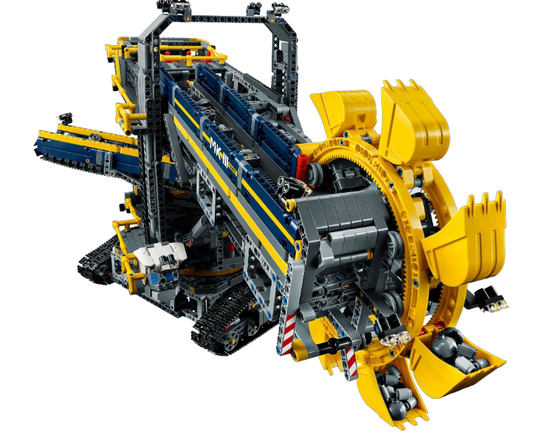 Легко техник. LEGO Technic 42055. LEGO Technic 42055 роторный экскаватор. Лего роторный экскаватор 42055. Электромеханический конструктор LEGO Technic 42055 роторный экскаватор.