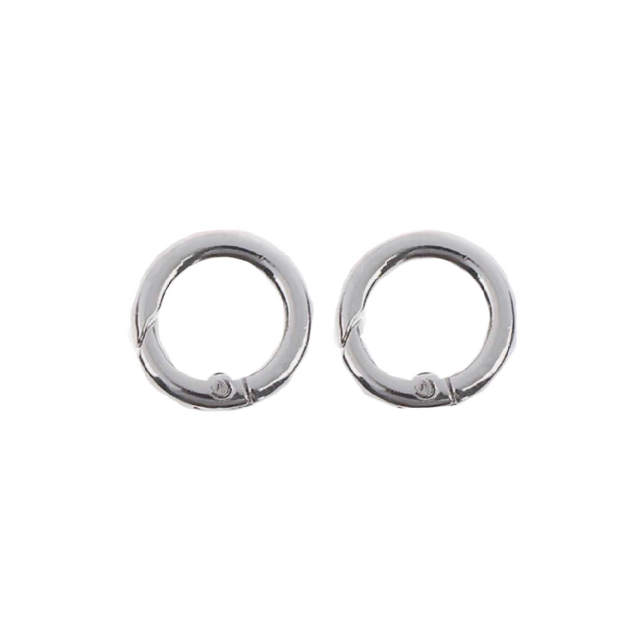 Кольцо-карабин. Серебро.